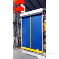 PVC auto recovery self adjusting door